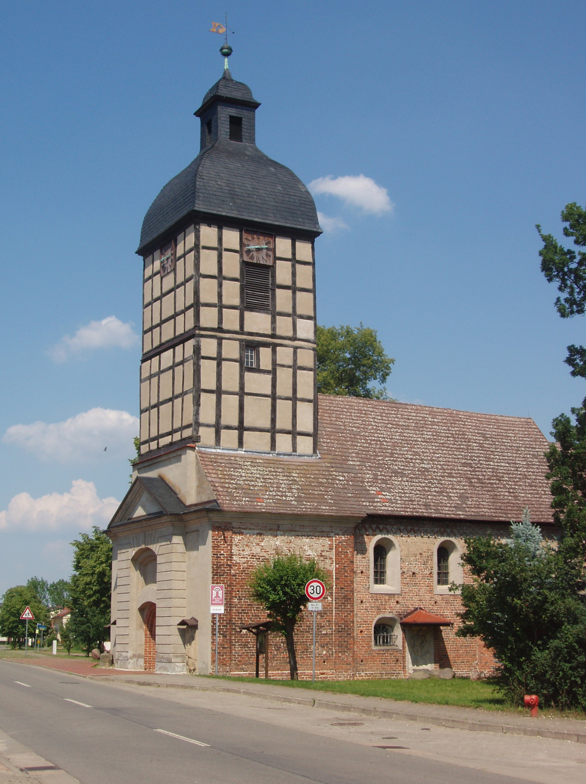 Evangelische Dorfkirche Wust Evangelische Dorfkirche Wust