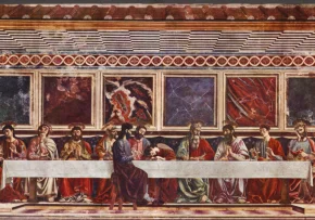 1-11 Andrea del Castagno, Fresco für San Apollonia in Florenz, um 1440 | Foto: gemeinfrei